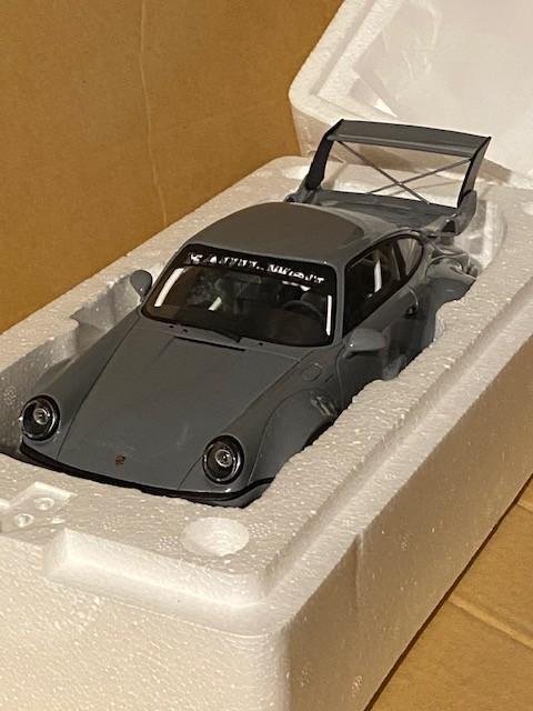Porsche 964 RWB Akiba grijs GT Spirit nieuw, Ophalen of Verzenden, Nieuw, Auto, Overige merken