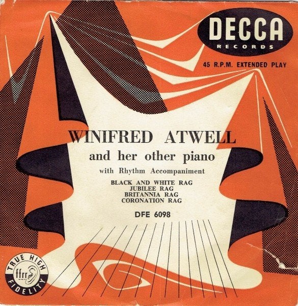 EP Winifred Atwell – and her Other Piano (45 RPM, 7”), Gebruikt, 7 inch, Ophalen of Verzenden, EP