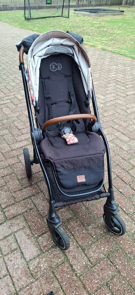 Complete kinderwagen!, Gebruikt, Combiwagen, Verstelbare duwstang, Ophalen