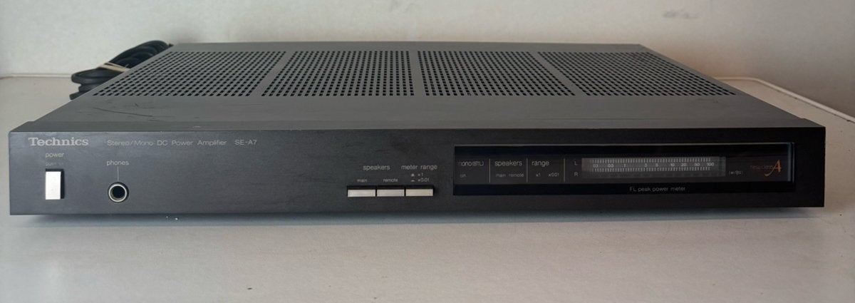 Technics SE-A7 New Class A Eindversterker, Ophalen of Verzenden