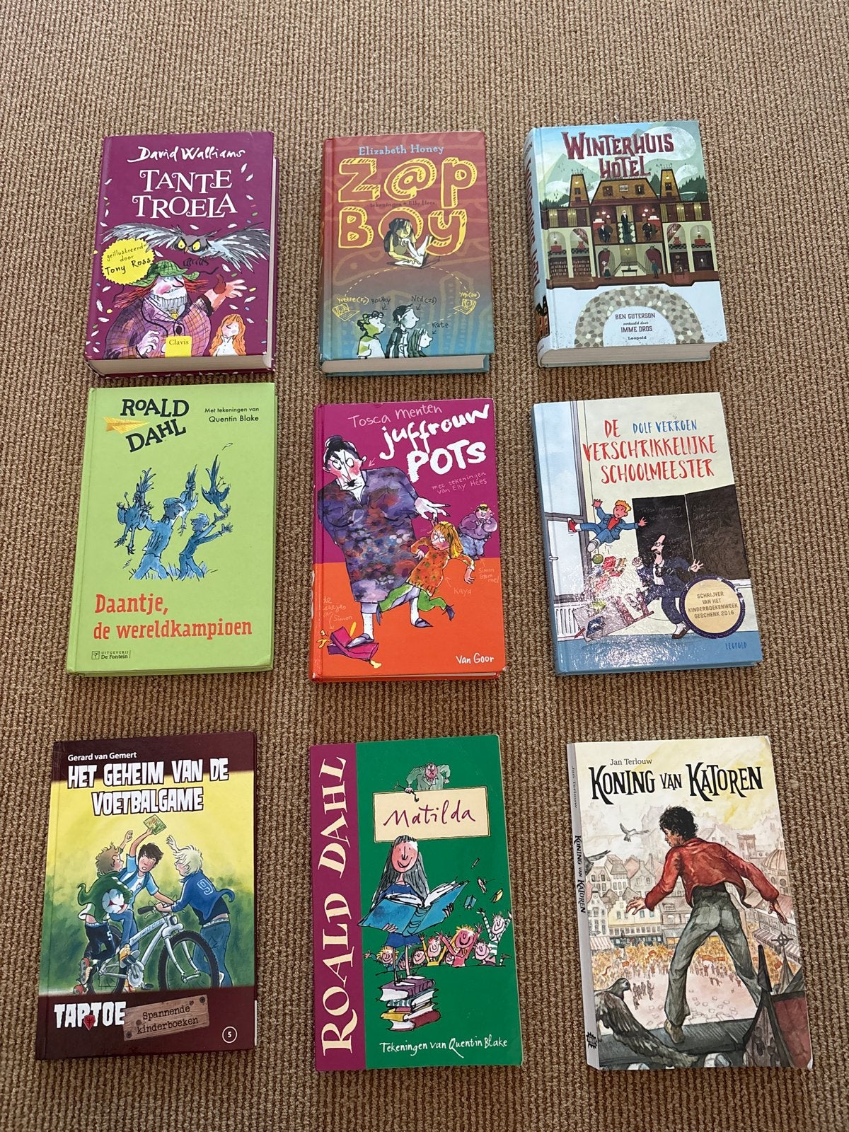 Kinderboekenpakket: Roald Dahl, Tante Troefia, Zep Boy, Boeken, Ophalen of Verzenden, Gelezen, Fictie algemeen