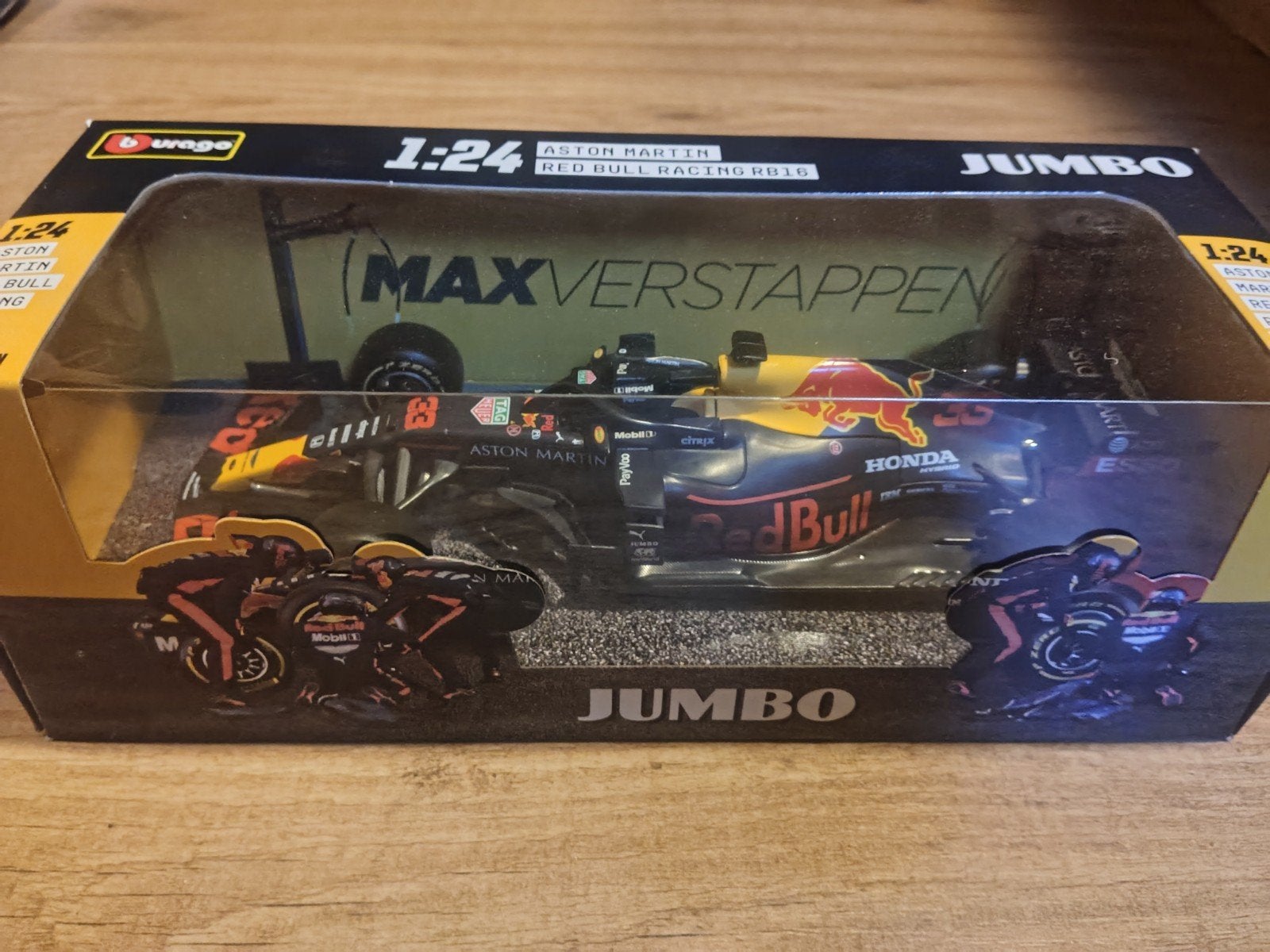 Burago Redbull RB16 Max Verstappen 1:24, Ophalen of Verzenden, Nieuw, Bburago