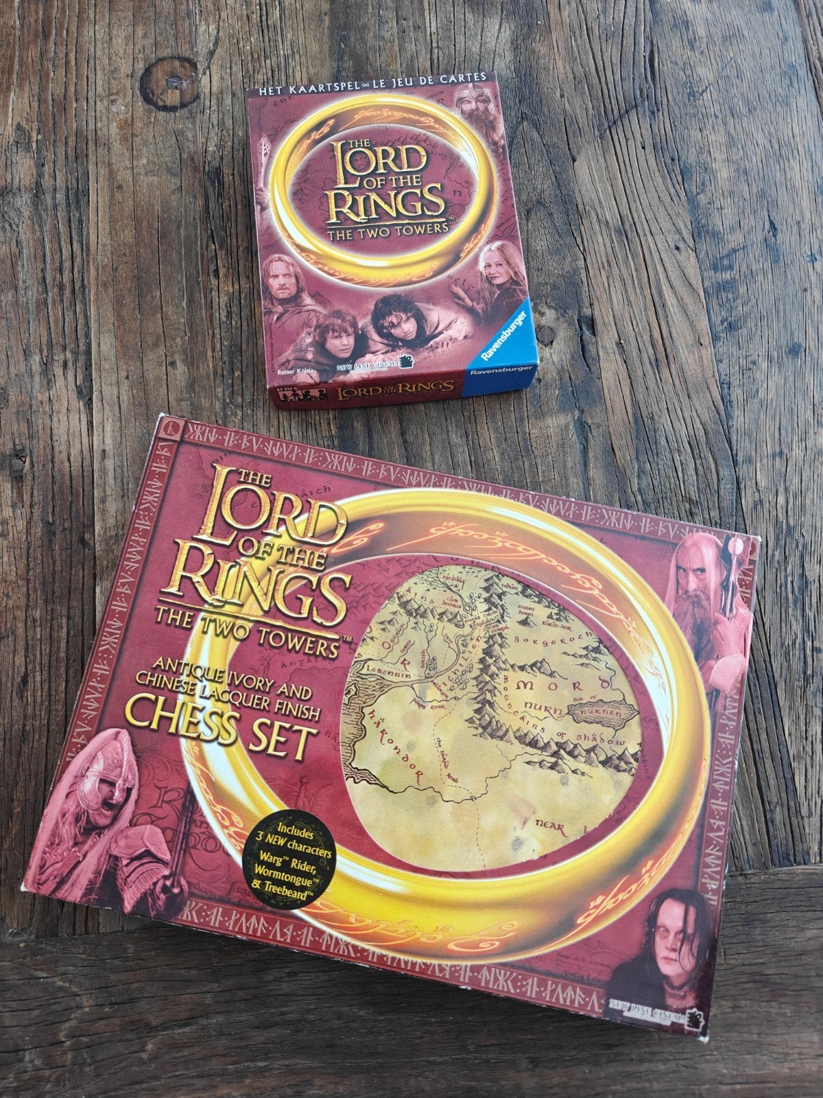 Lord of the Rings Schaakspel - The Two Towers, Ophalen of Verzenden, Zo goed als nieuw, Spel