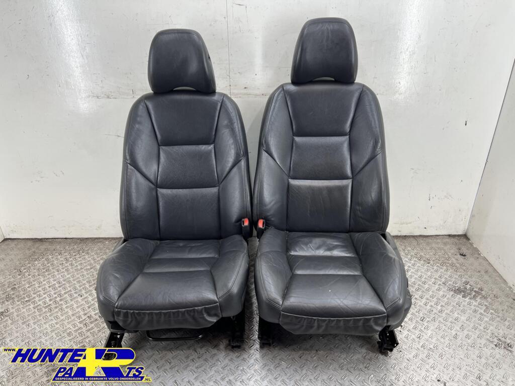 Bekledingset zwart leder Volvo V70 II ('05-'08), Auto-onderdelen, Gebruikt, Ophalen of Verzenden, Volvo, Volvo