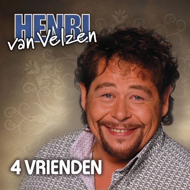 Henri Van Velzen  -  4 Vrienden  (1 Track CDSingle), Ophalen of Verzenden, Zo goed als nieuw, Nederlandstalig