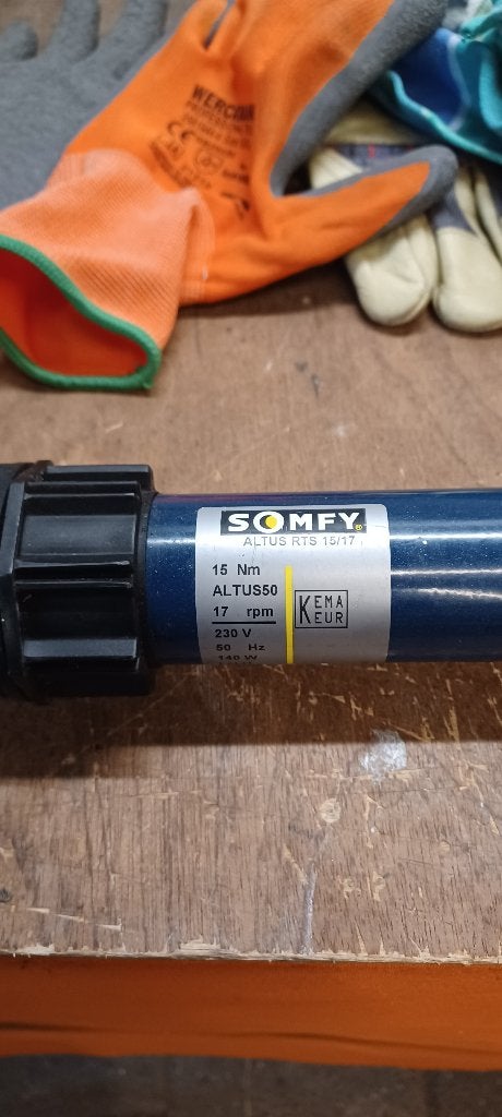 Somfy RTS motoren, Overige kleuren, 200 cm of meer, Minder dan 100 cm, Ophalen of Verzenden