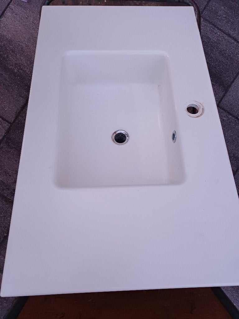 WASBAK 90 X 45 CM, Ophalen, Gebruikt, Wastafel