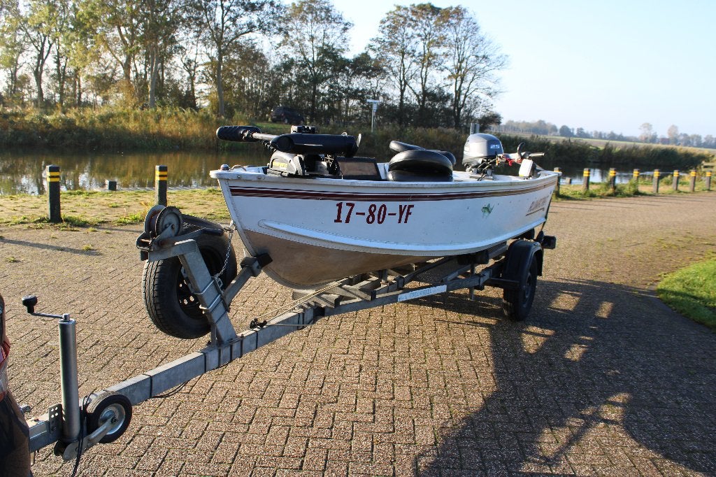 Alumacraft v14, Watersport en Boten, Ophalen, 10 tot 30 pk, Gebruikt, Aluminium