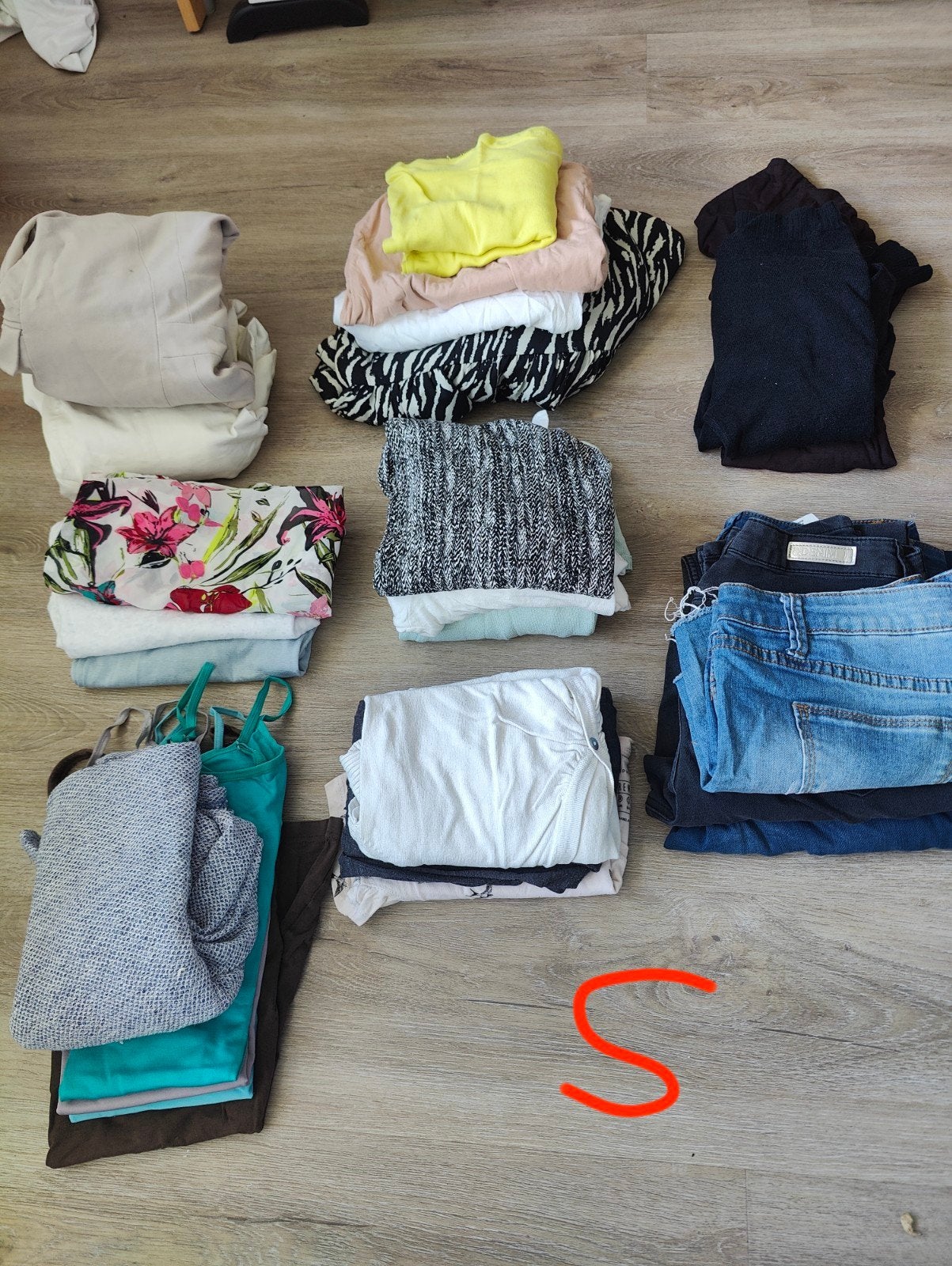 Kleding pakket dames maat s zomer, Ophalen