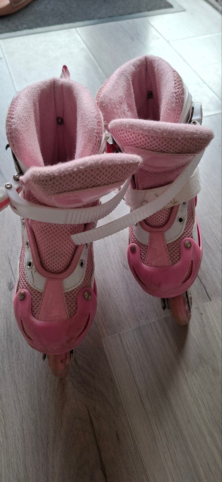 Roze verstelbare inline skates voor kinderen, Ophalen, Kinderen, Inline skates 4 wielen, Verstelbaar
