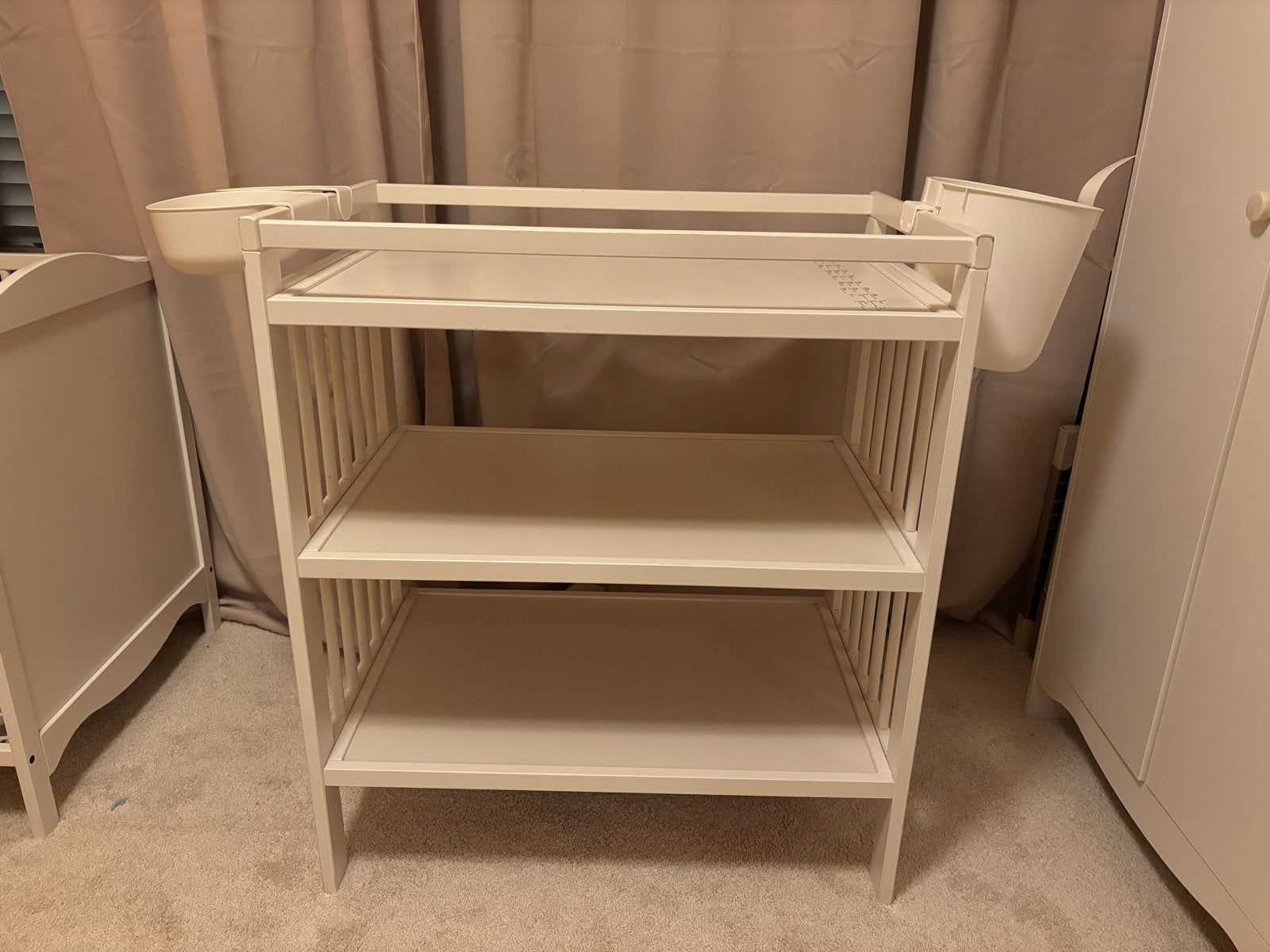 Ikea Commode met opbergbakjes, Ophalen, 50 tot 70 cm, Zo goed als nieuw, 75 tot 100 cm
