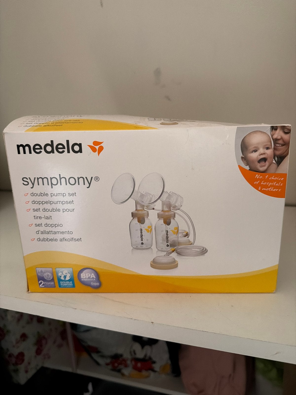 Medela Symphony Dubbele Afkolfset -, Ophalen, Nieuw