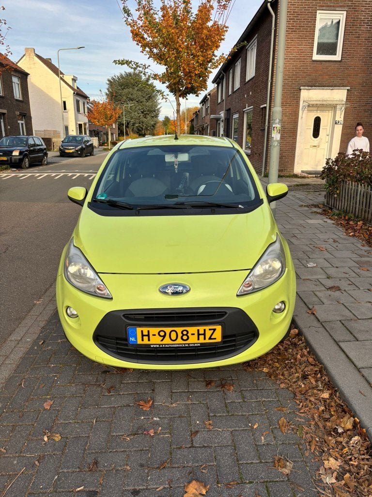 Ford Ka 1.2 51KW 2009 Groen, Voorwielaandrijving, Stof, 1242 cc, 4 cilinders