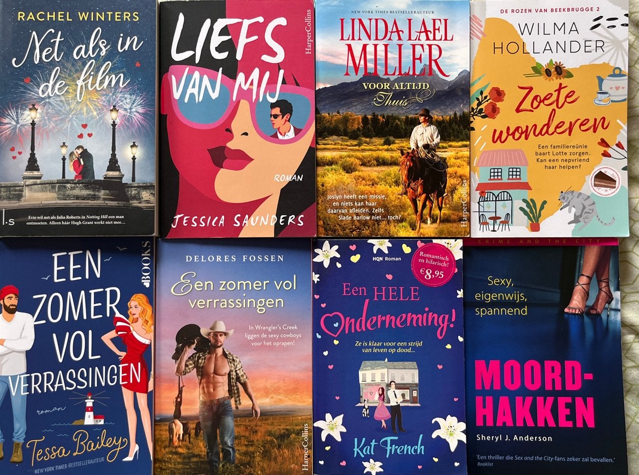 8 romans, nieuw, oa Wilma Hollander, Linda Lael Miller, Ophalen of Verzenden, Nieuw, Nederland