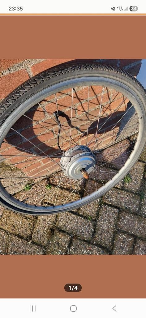 Qwic moter 36 volt perfekt werkend, Fietsen en Brommers, Fietsen | Heren | Herenfietsen, Ophalen of Verzenden, Zo goed als nieuw