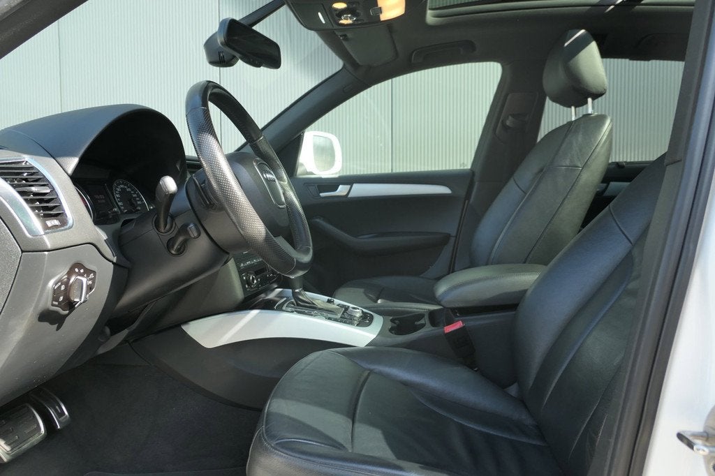 Audi Q5 3.2 FSI quattro S-Line Pano Achteruitrijcamera Elekt, Euro 5, Gebruikt, Zwart, Q5