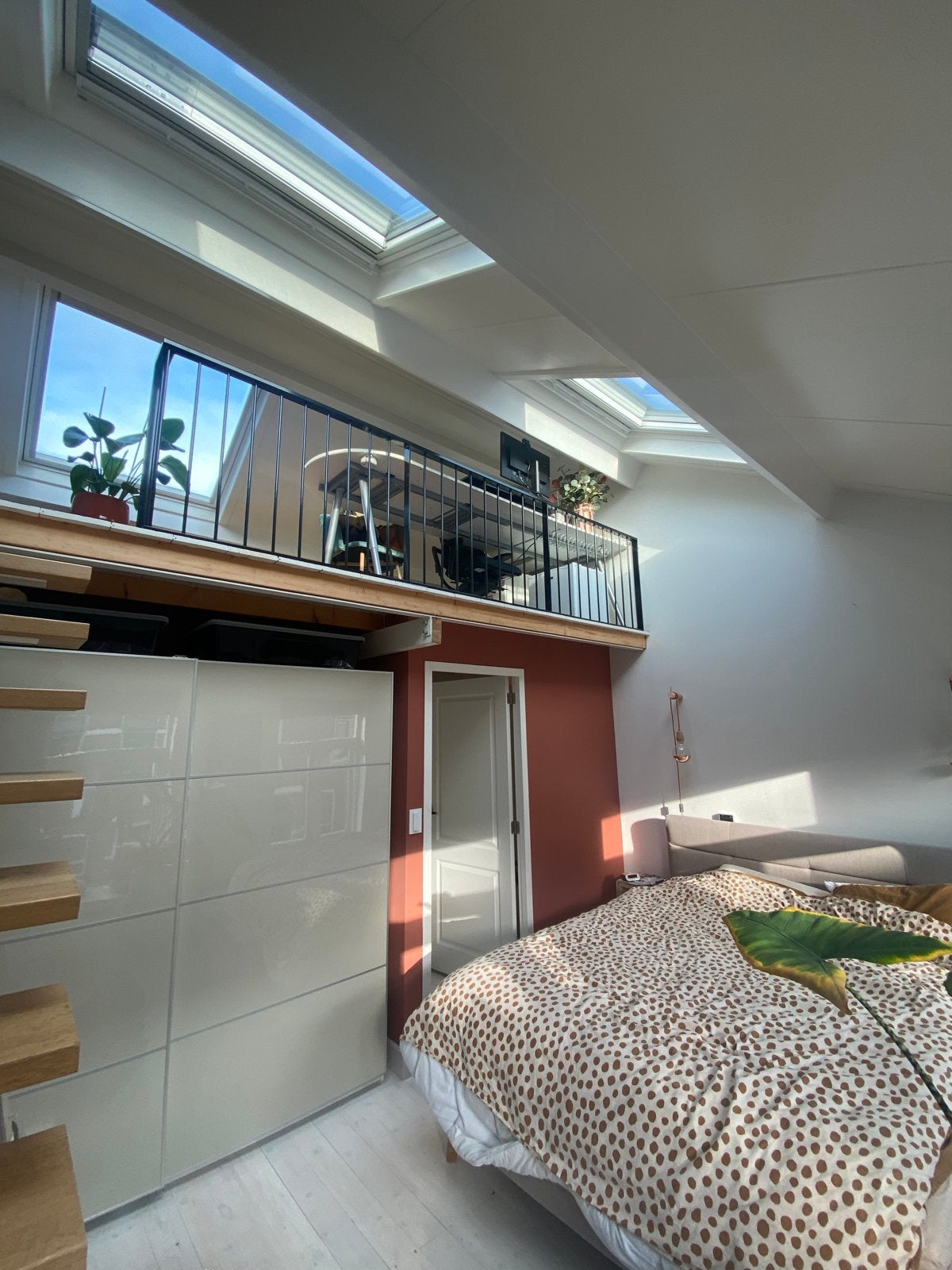Industriële loft balustrade, stalen spijlenhek, Ophalen, Gebruikt