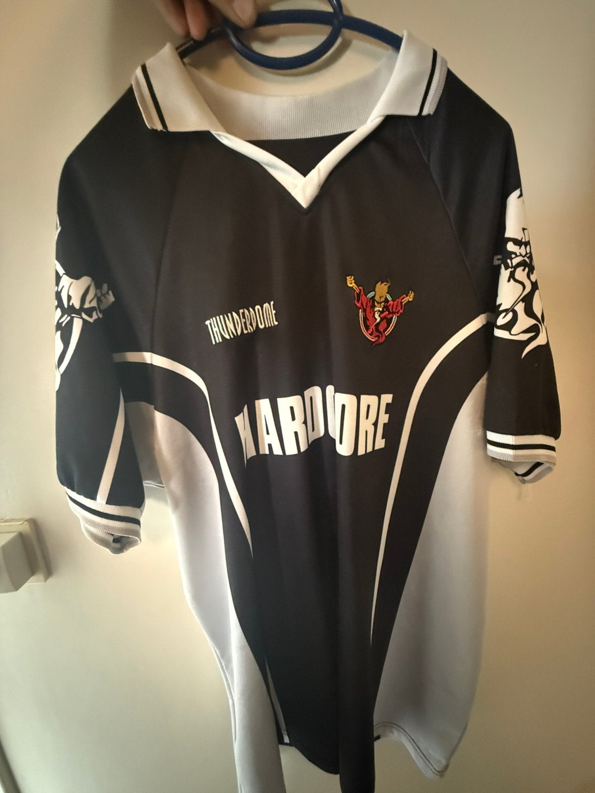 Thunderdome soccer shirt maar XL, Ophalen of Verzenden, Zo goed als nieuw, Kleding