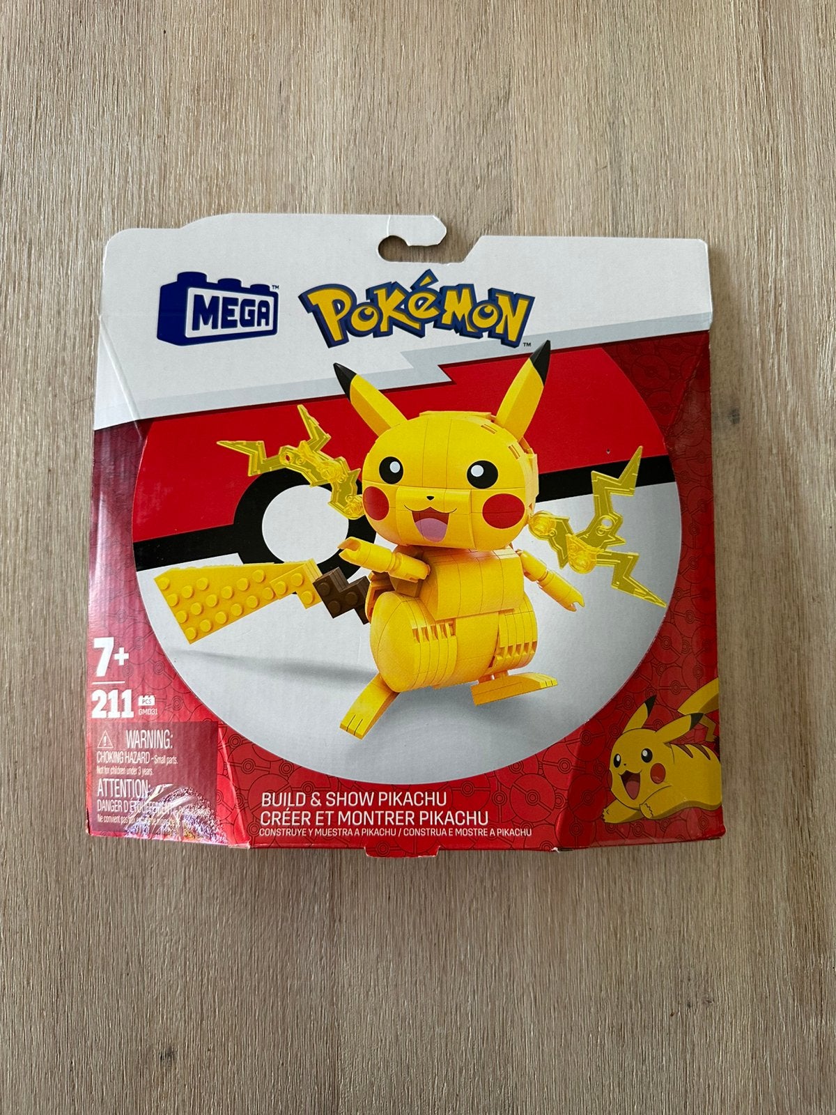 Pokemon pikachu mega lego, Ophalen, Nieuw