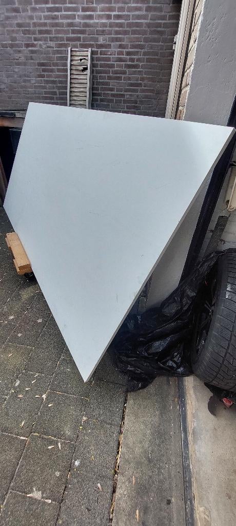 Nw Populieren plaat 2 zijde wit gegrond 1220x2500mm 18mm dik, Ophalen, Nieuw, Multiplex, Minder dan 20 mm