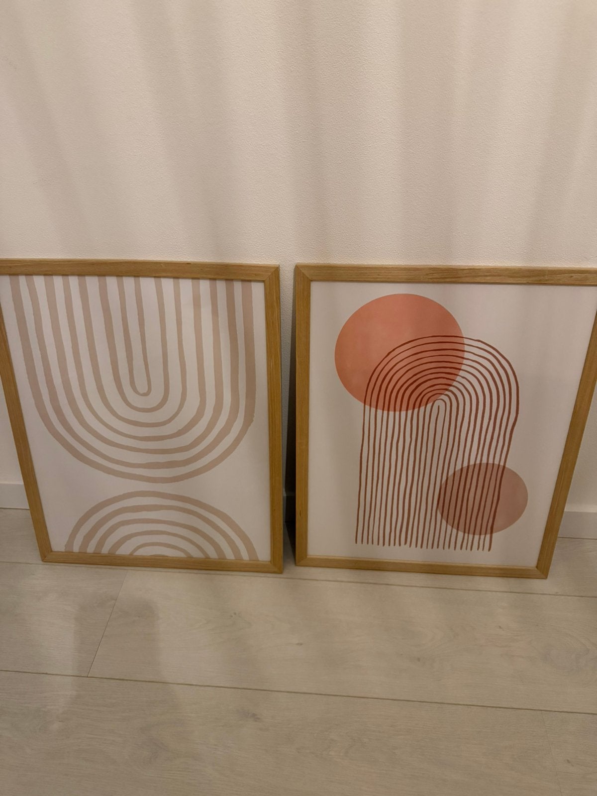 2 lijsten inclusief poster desenio, Ophalen, Zo goed als nieuw