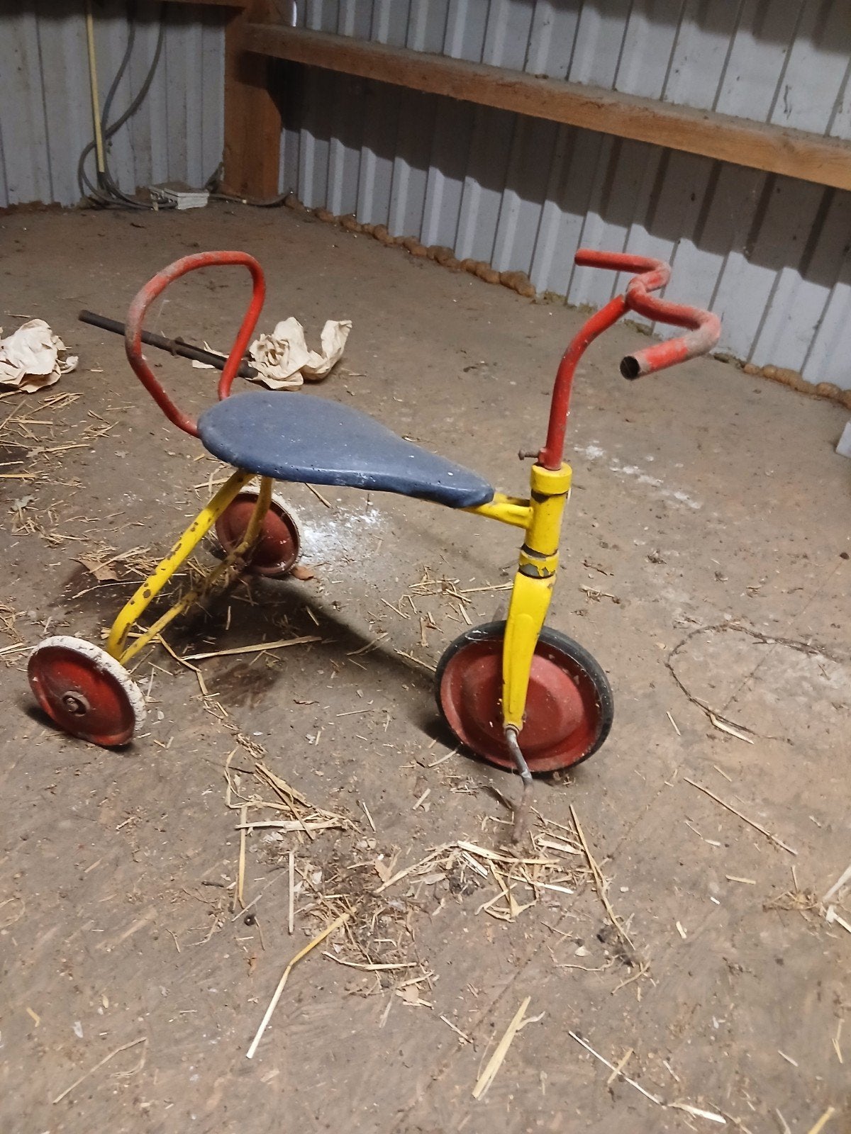 vintage oud kinder fietsje, Fietsen en Brommers, Ophalen, Gebruikt