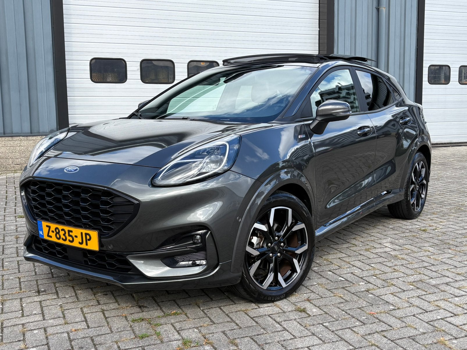 Ford Puma ST Line X | AUT | Pano | NL auto | Garantie 4-2029, Auto's, 125 pk, Puma, Leder en Stof, SUV of Terreinwagen