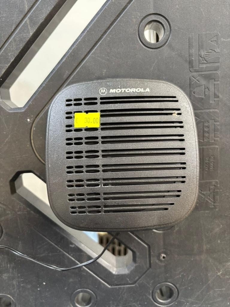 Motorola Luidspreker Mobilofoon, Telecommunicatie, Ophalen of Verzenden, Gebruikt, Zender