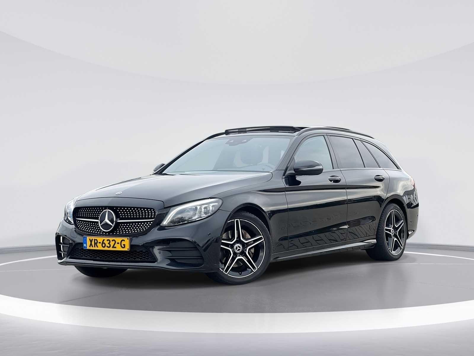 Mercedes-Benz C-klasse Estate 180 Premium Plus Pack 2019 | X, Auto's, Achterwielaandrijving, Euro 6, Zwart, C-Klasse