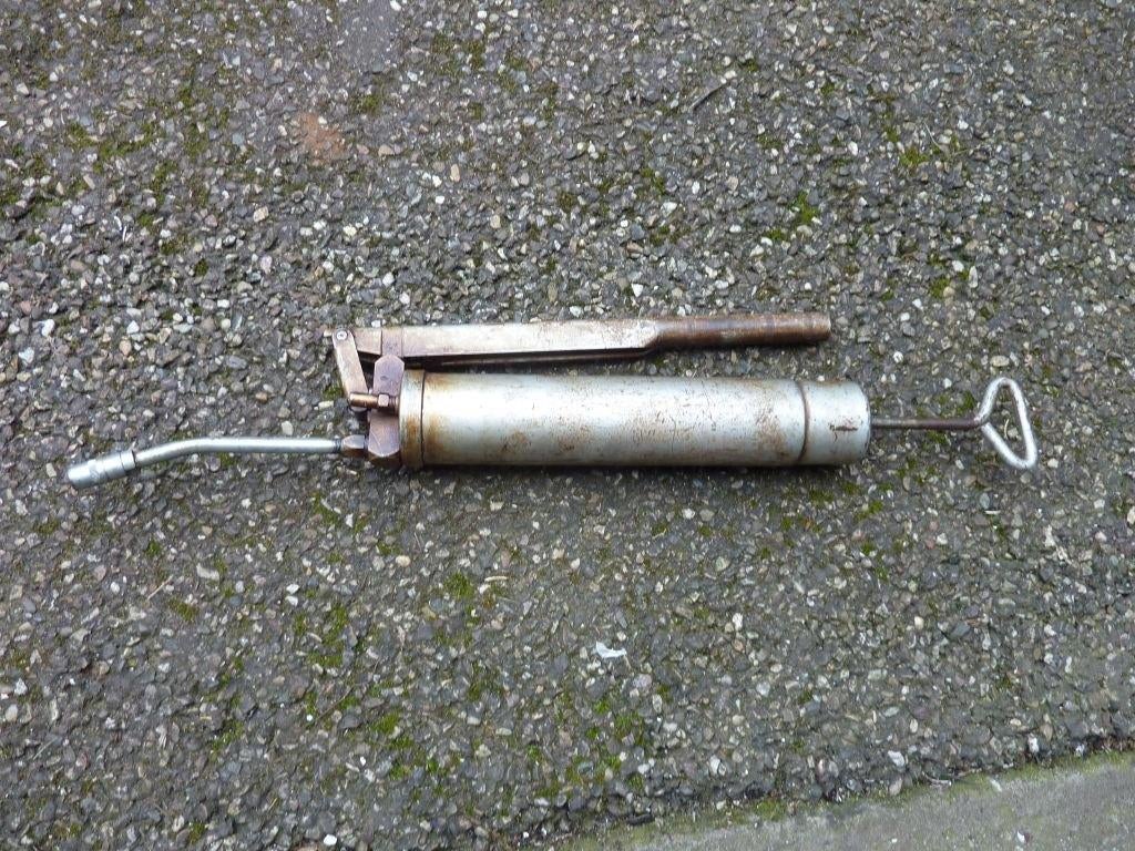 Ouderwetse Vetspuit, Ophalen of Verzenden, Gebruikt