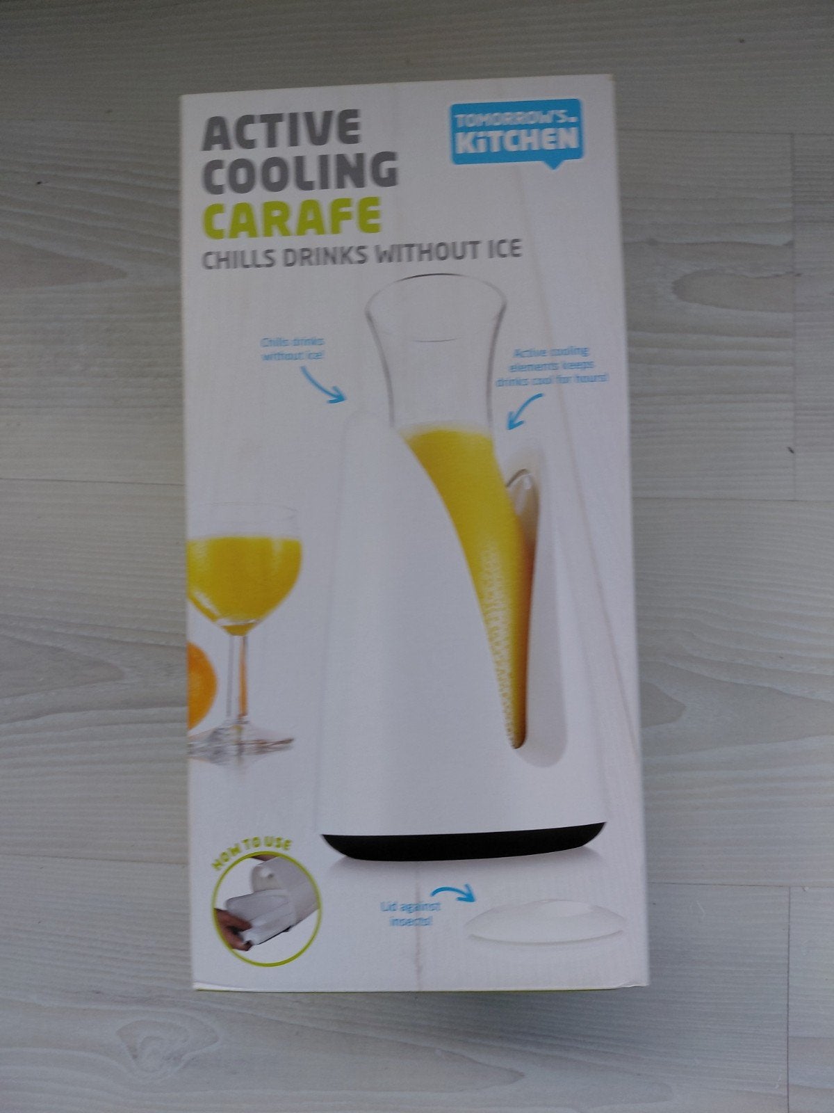 Tomorrow's Kitchen Active Cooling Carafe - Nieuw, Nieuw, Ophalen of Verzenden, Wit, Overige merken