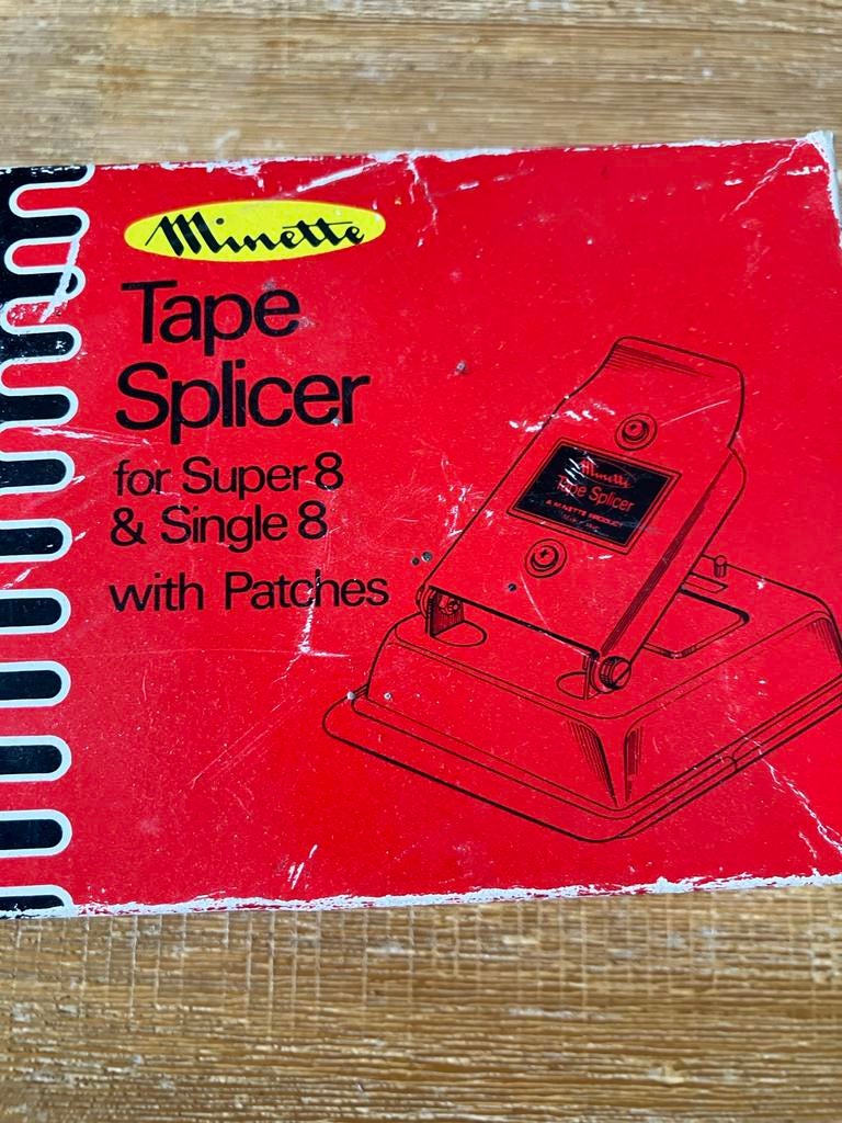 Minette Tape Splicer voor Super 8 & Single 8, Audio, Tv en Foto, Filmrollen, Accessoire, Ophalen of Verzenden