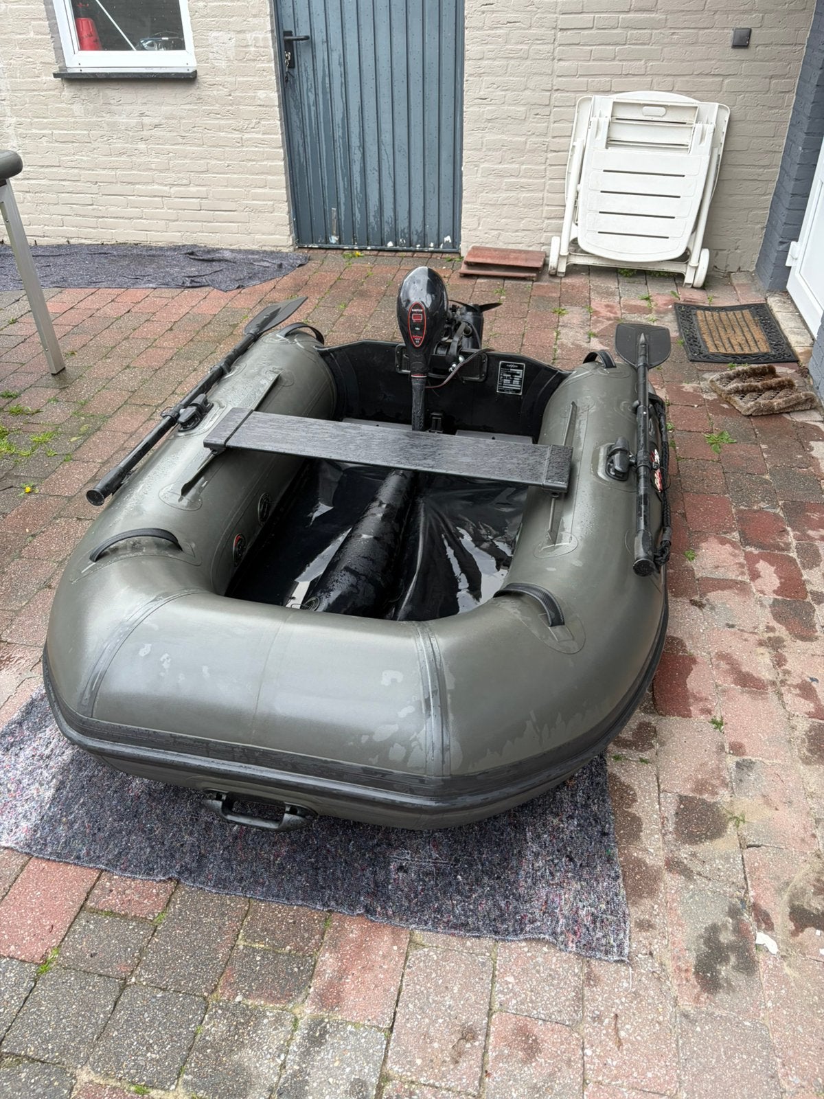 Raptor fast 180 met raptor fluistermoter 55 lbs, Ophalen of Verzenden, Zo goed als nieuw, Overige typen