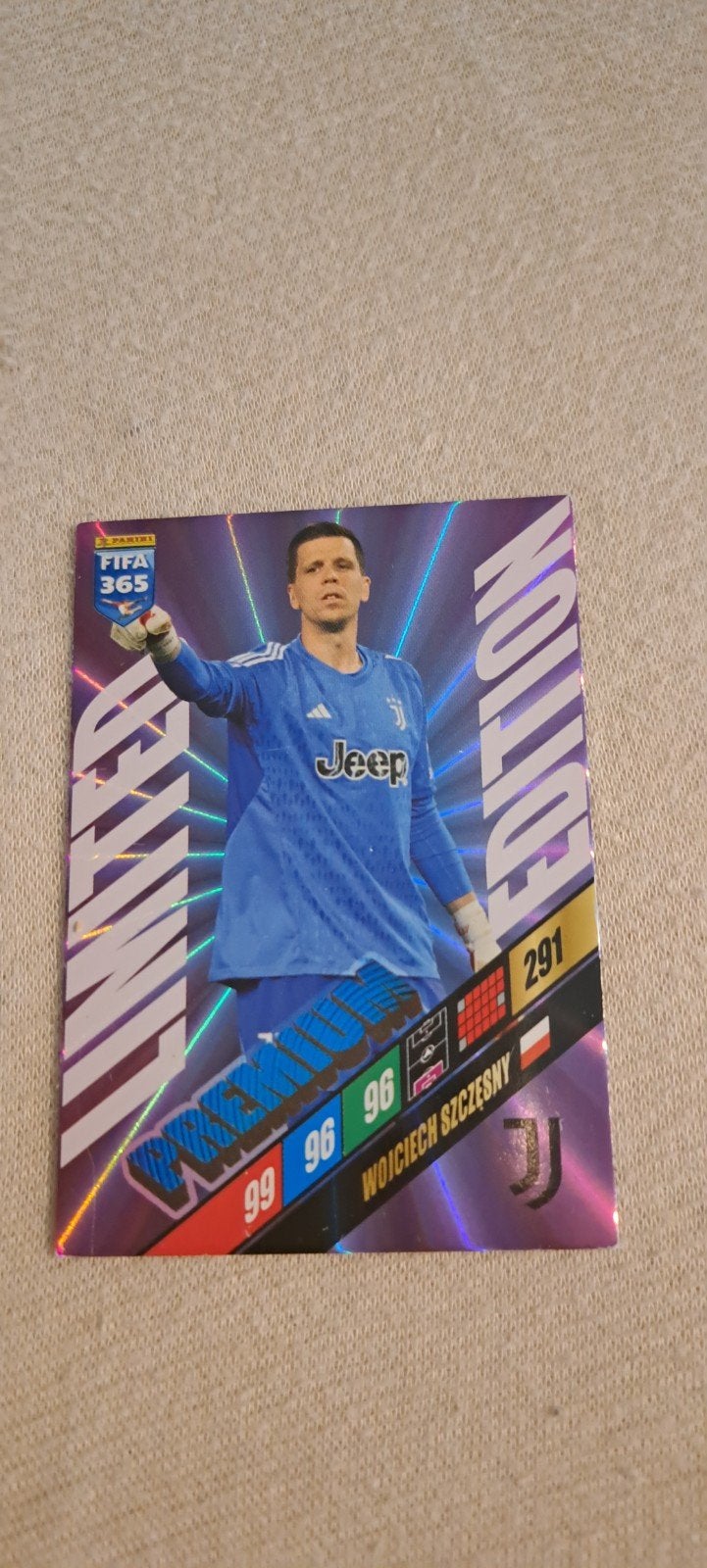 Panini FIFA 365 Adrenalyn XL 2024 Limited Edition Szczesny, Ophalen, Zo goed als nieuw, Buitenlandse clubs, Spelerskaart