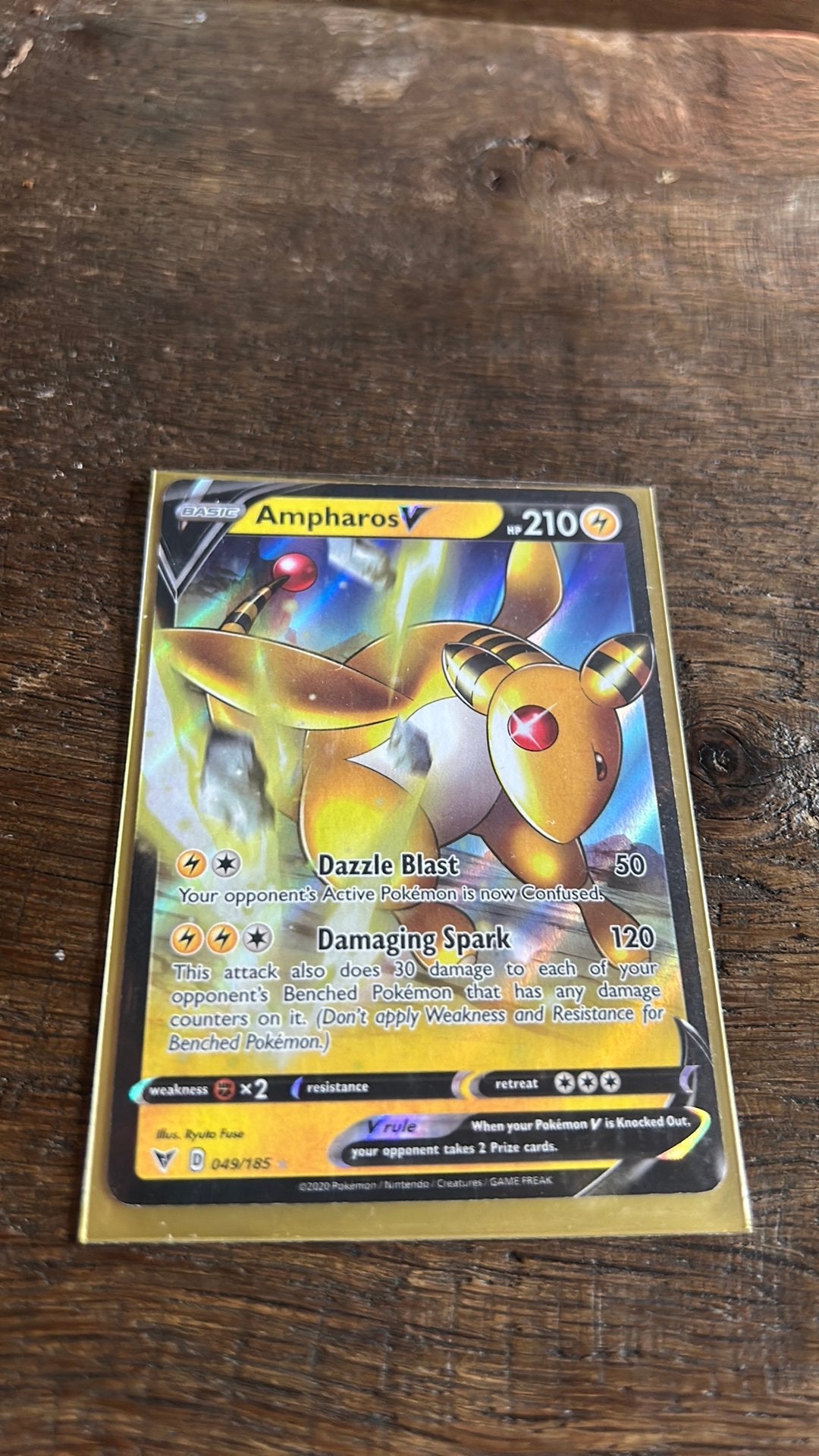 Ampharos V  vivid voltage, Ophalen of Verzenden