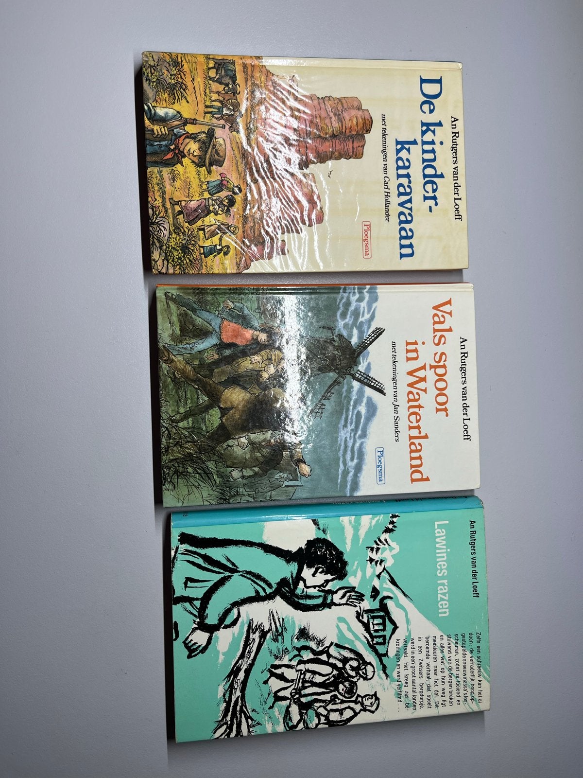 3 boeken An Rutgers van der Loeff: De Kinderkaravaan e.a., Boeken, Ophalen of Verzenden, Gelezen, Fictie algemeen