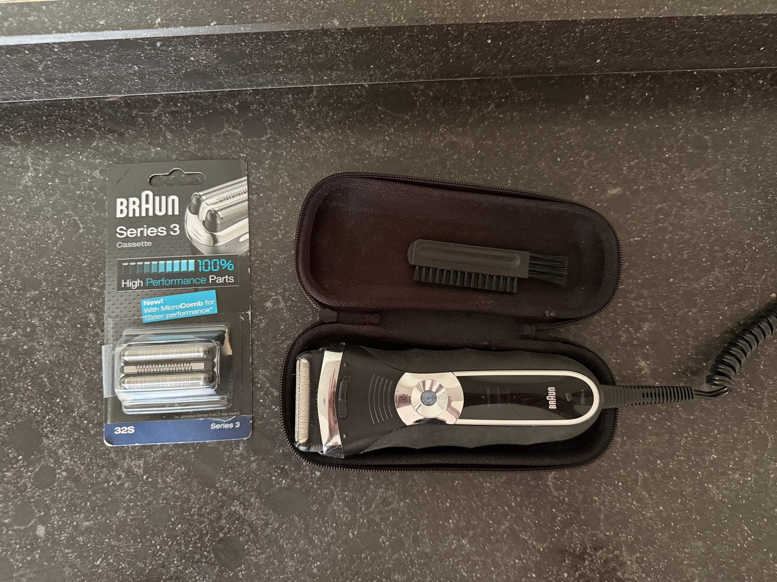 Braun scheerapparaat serie 3, Verzenden, Zo goed als nieuw, Scheren en Epileren