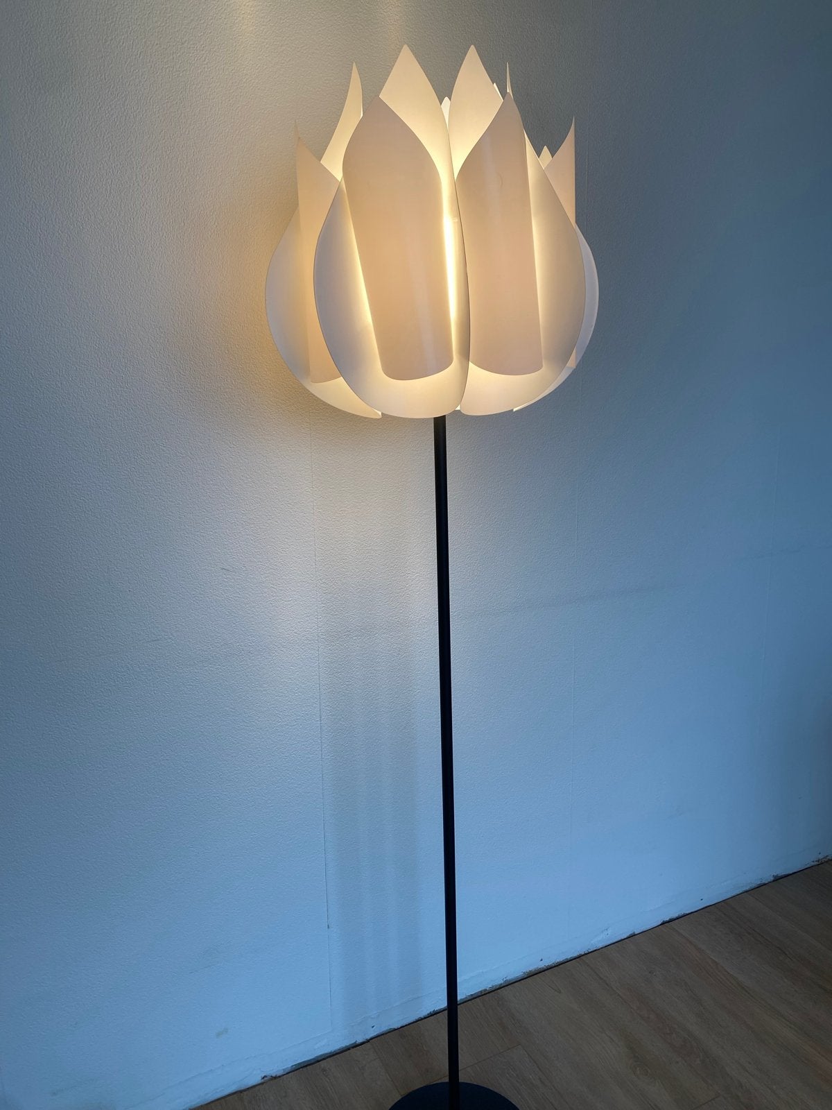 IKEA Knappa Tulpan staande lamp - Jaren '80 design, Ophalen, Kunststof, Gebruikt, E27 (groot)