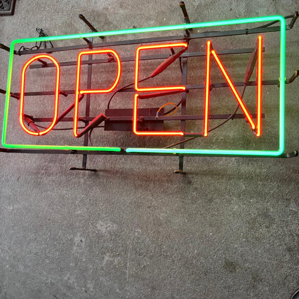 Neon openingsbord, Ophalen of Verzenden