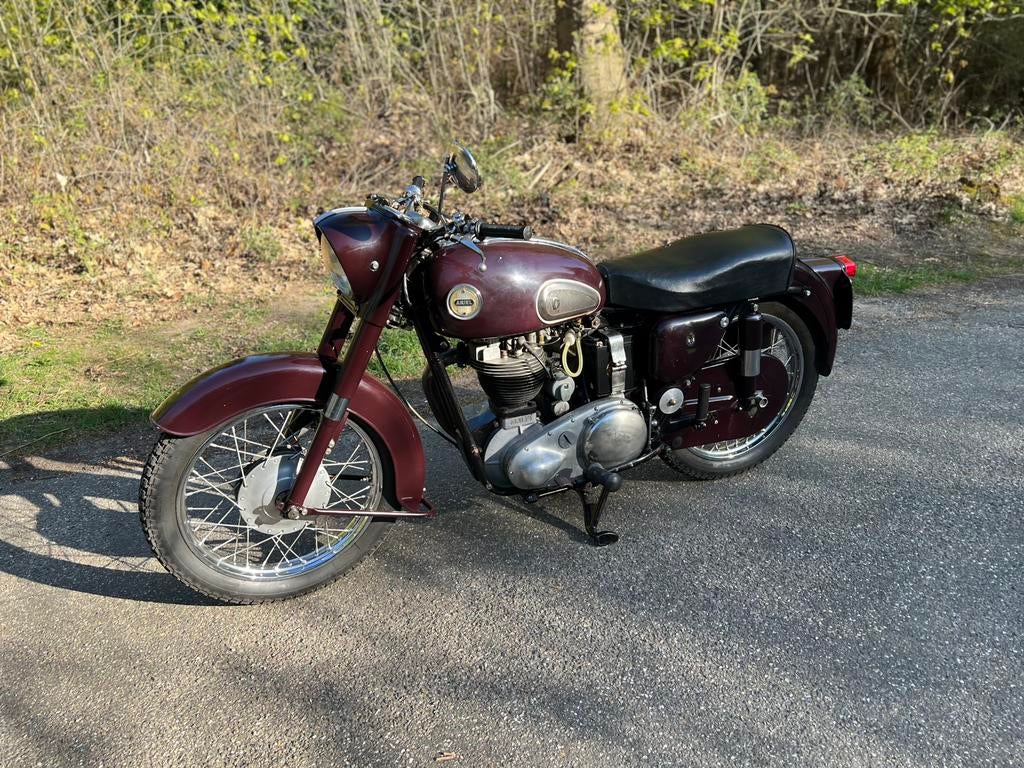 Ariel VH500 Red Hunter 1957 origineel in NL geleverd, Motorrijbewijs A, Gebruikt, Handgeschakeld, 1 cilinder