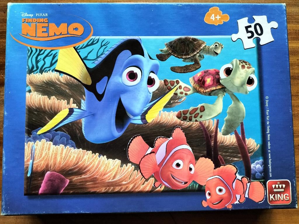 Disney Pixar puzzel - Finding Nemo (50 stukjes), Kinderen en Baby's, Speelgoed | Kinderpuzzels, Ophalen of Verzenden, 10 tot 50 stukjes