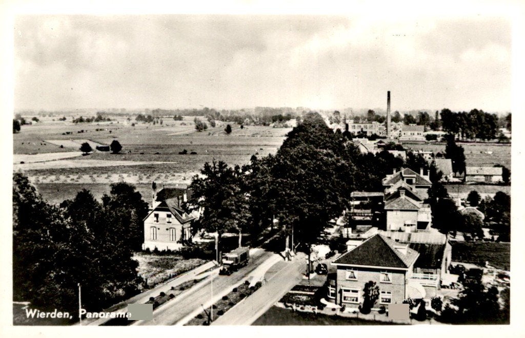 Wierden Panorama # 138, Verzamelen, Ansichtkaarten | Nederland, Verzenden, 1940 tot 1960, Ongelopen, Overijssel