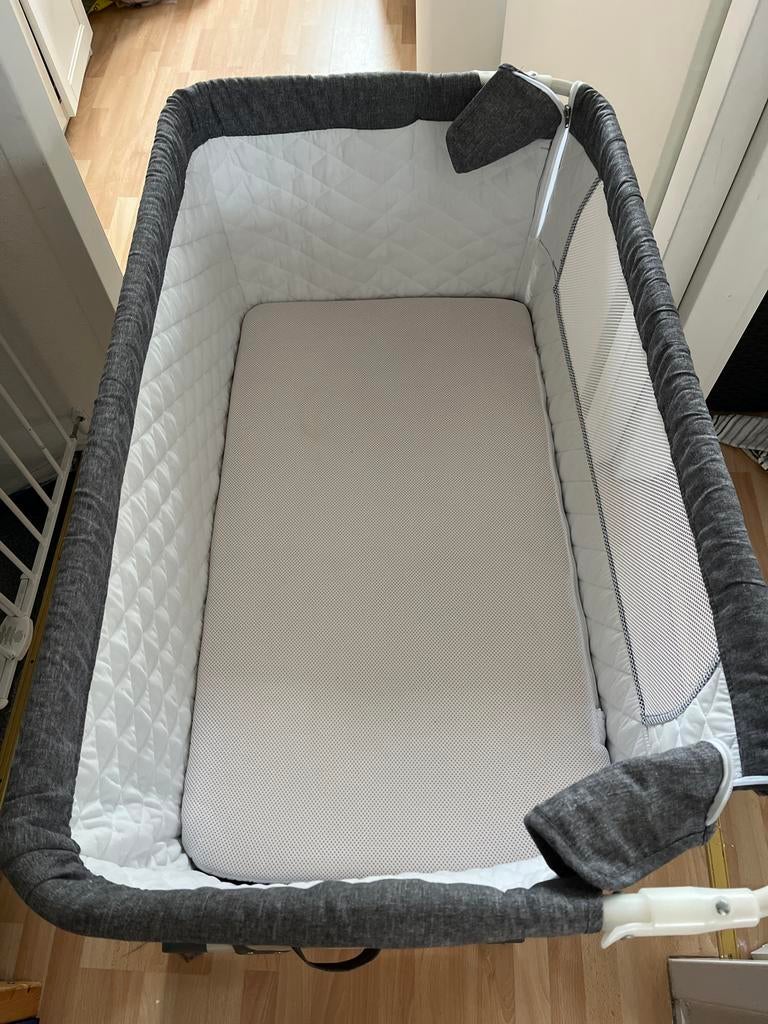 BabyGo co-sleeper wieg met Aerosleep matrastopper, Ophalen, Gebruikt, Wieg