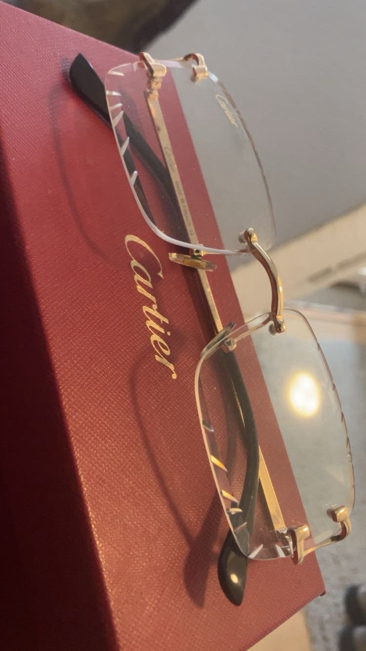 Cartier bril, Sieraden, Tassen en Uiterlijk, Wit, Zo goed als nieuw, Bril, Ophalen