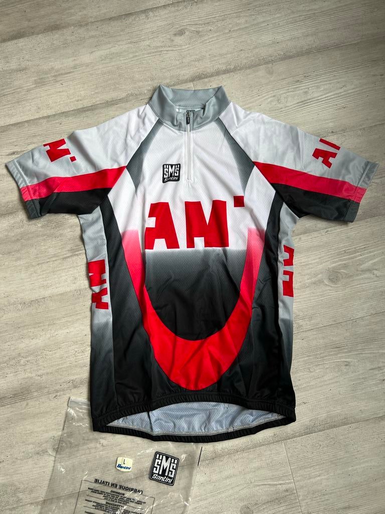 Santini wielrenshirt maat L nieuw in verpakking, Eu, Eu, Nieuw, Ophalen of Verzenden