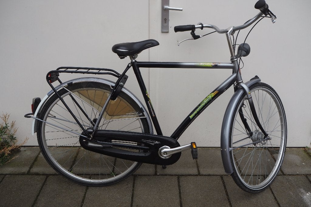 Locomotief herenfiets Spirit, Gebruikt, Versnellingen, Ophalen, Overige merken