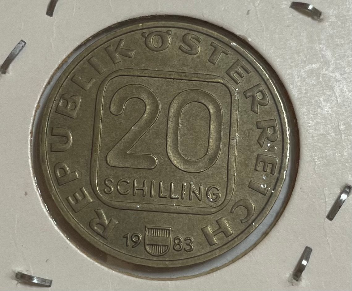 20 schilling Oostenrijk 1983, Ophalen of Verzenden, Oostenrijk