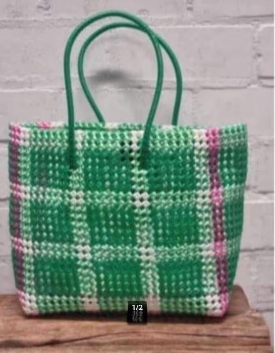 Becksondergaard - Gevlochten shopper - boodschappen - Nieuw, Sieraden, Tassen en Uiterlijk, Tassen | Damestassen, Shopper, Nieuw