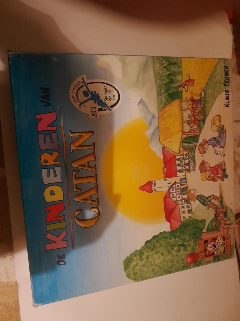 Kinderen van catan, Hobby en Vrije tijd, Gezelschapsspellen | Bordspellen, Ophalen of Verzenden, Gebruikt