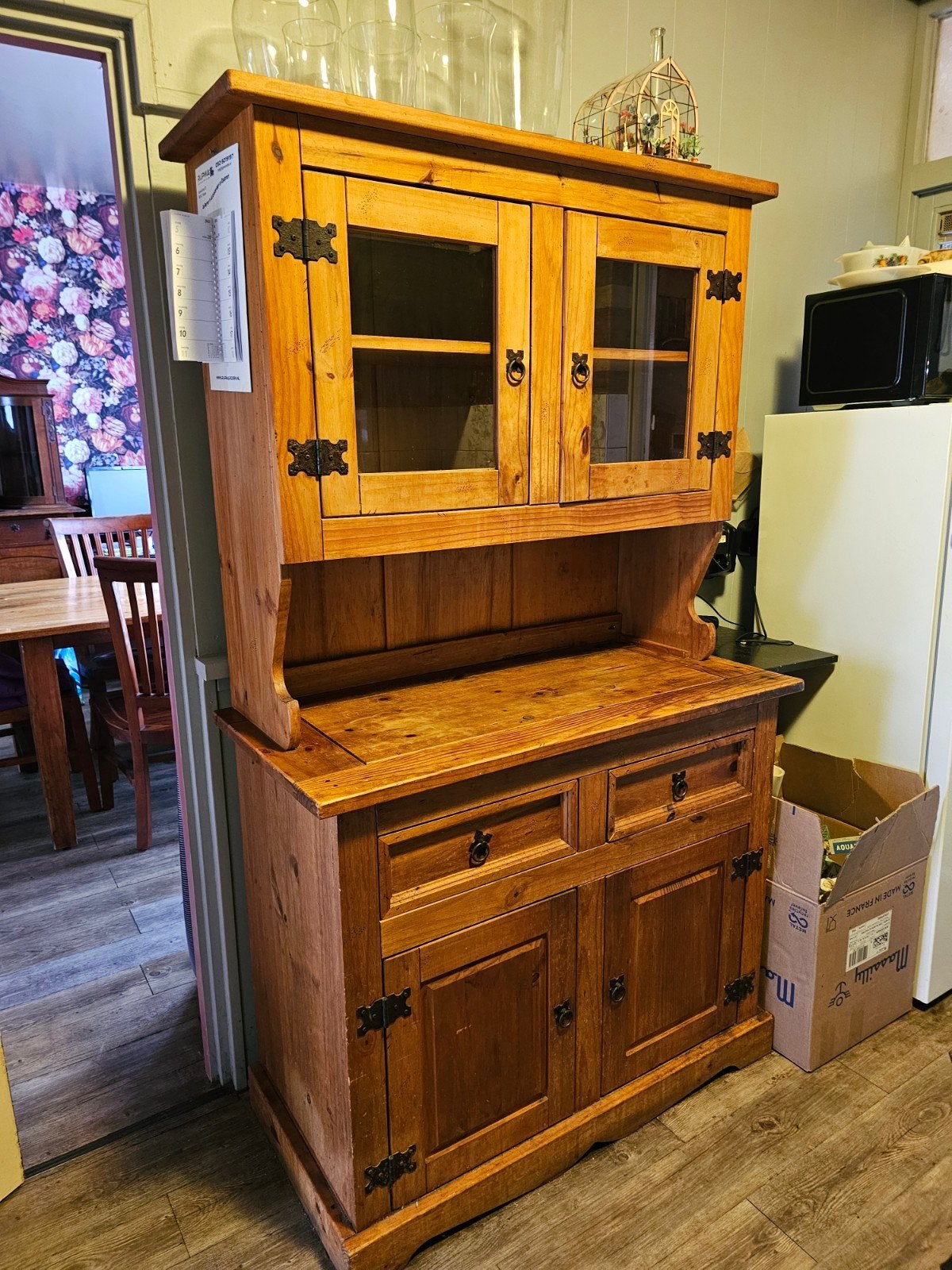 Hele mooie zware buffetkast, Ophalen, Gebruikt, 100 tot 150 cm, 150 tot 200 cm
